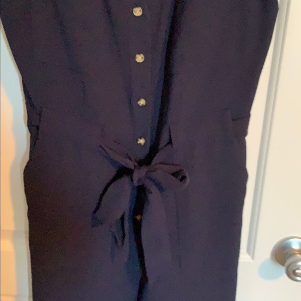 A New Day Navy Jumpsuit - Picture 2 of 3
